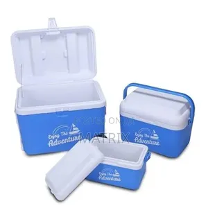 3 Pc Insulated Water Cooler Outdoor Plastic Ice Chest Cool Cooler Box