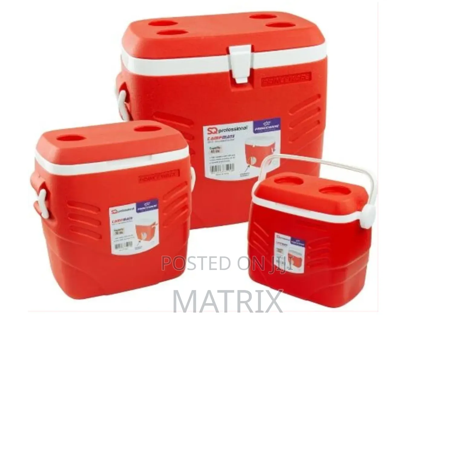 3 Piece Insulated Water Cooler Ice Chiller Boxes