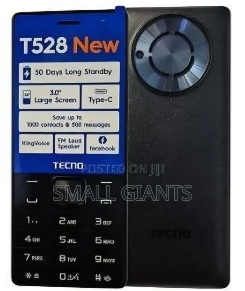 New Tecno T528 White