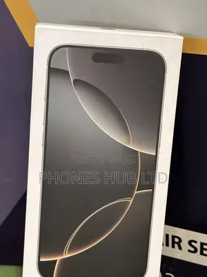 New Apple iPhone 16 Pro Max 256 GB Black