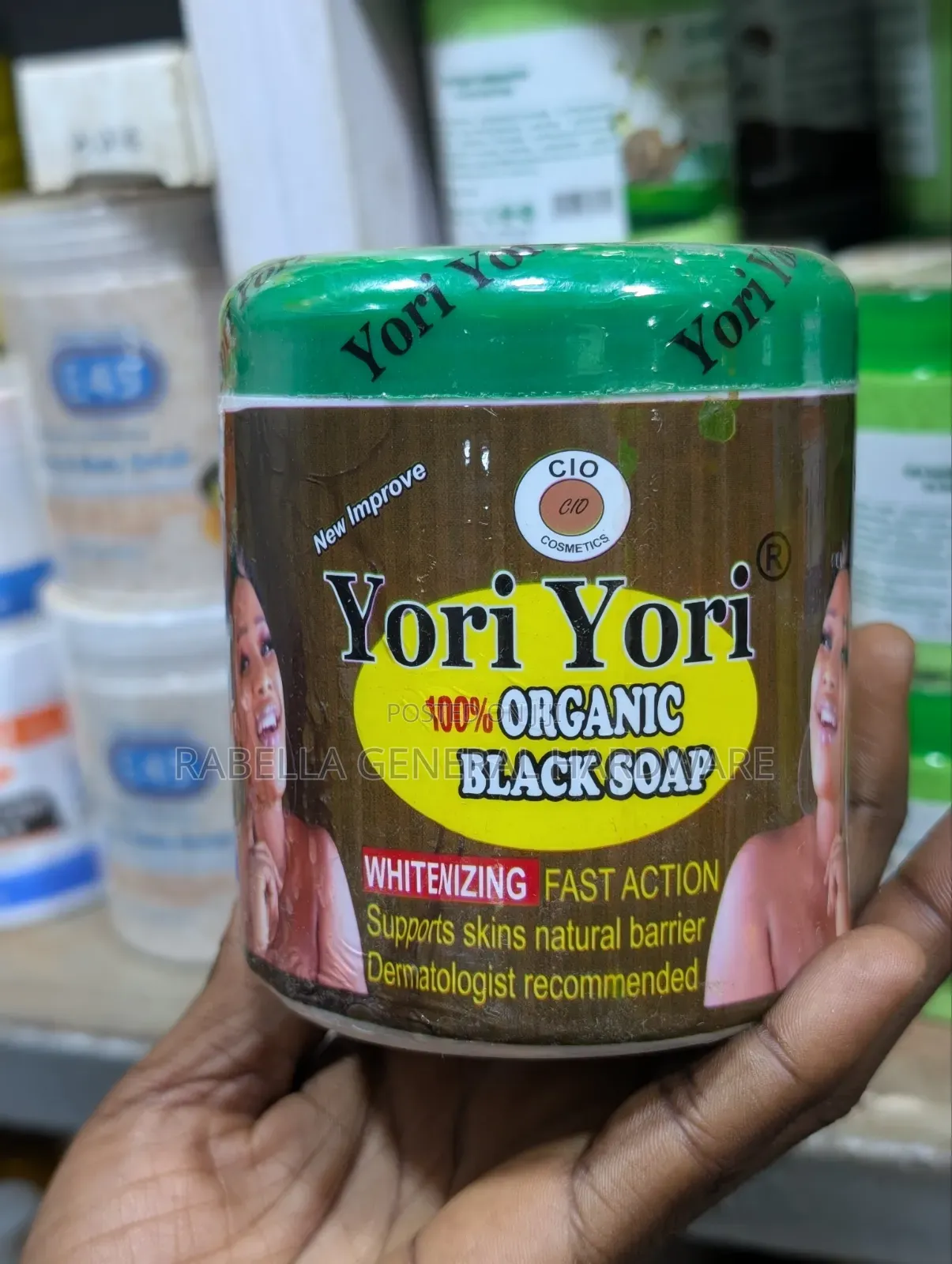Yori Yori Organic Black Soap