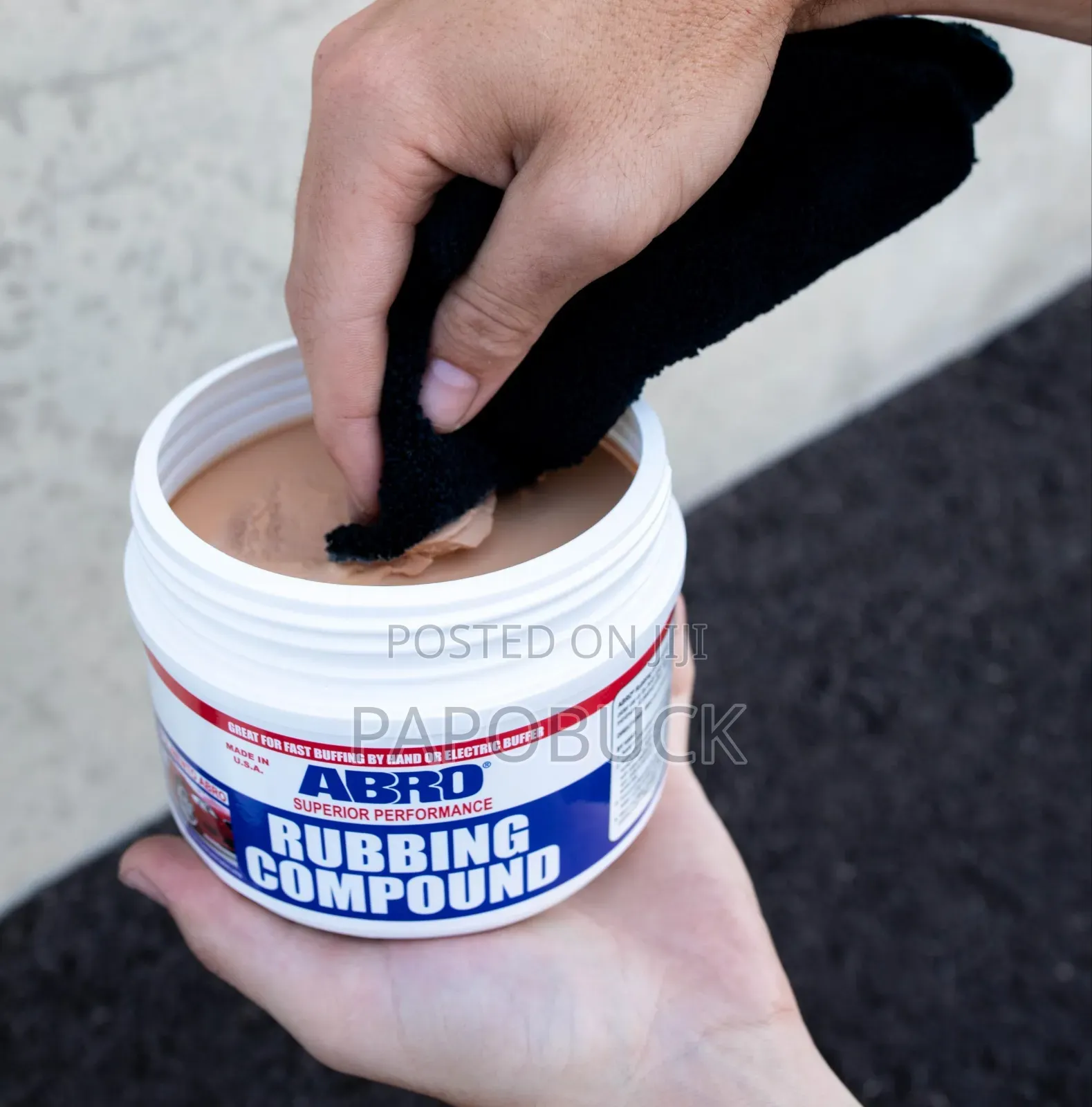 Abro Superior Performance Rubbing Compound Jars