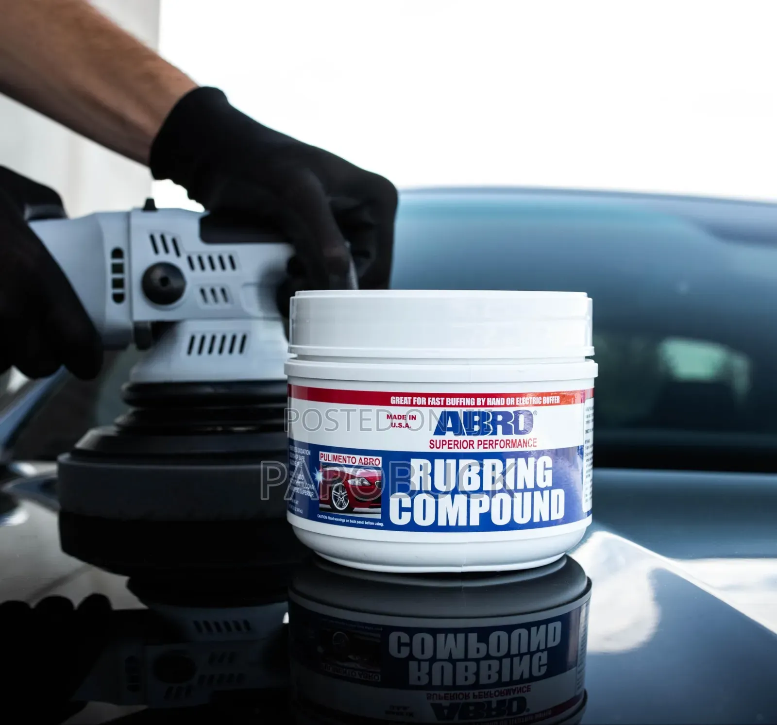 Abro Superior Performance Rubbing Compound Jars