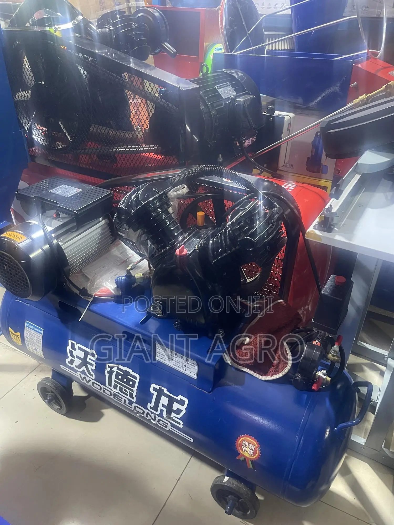 Electric Two Piston Air Compressor 110l
