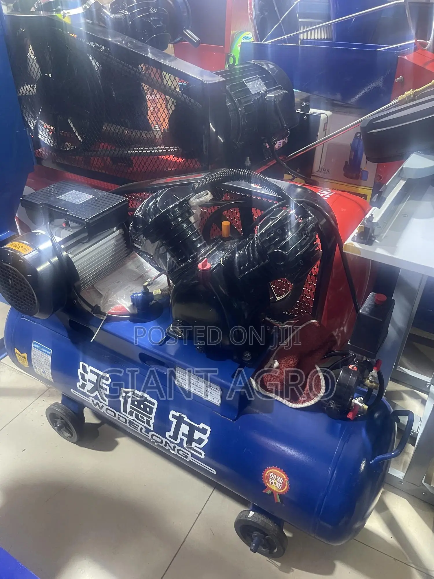 Electric Two Piston Air Compressor 110l