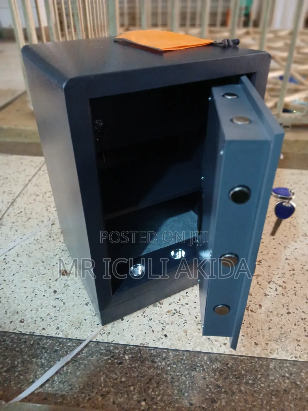 60x35x40cm 60kgs Electronic Digital Floor Fireproof Security Safe Box