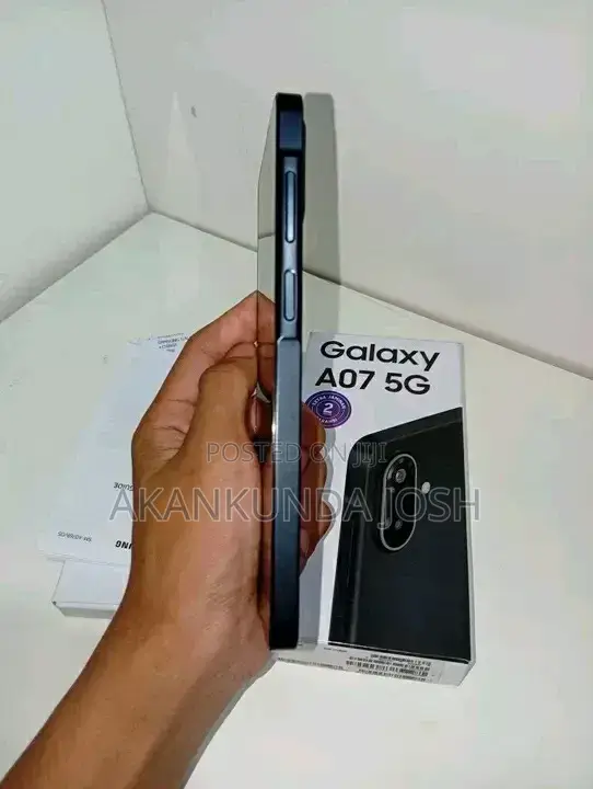New Samsung Galaxy A07 5G 128 GB Black
