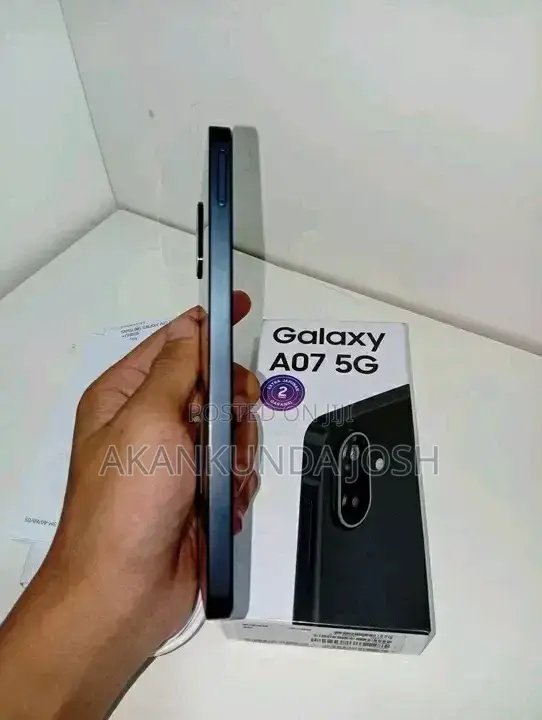 New Samsung Galaxy A07 5G 128 GB Black
