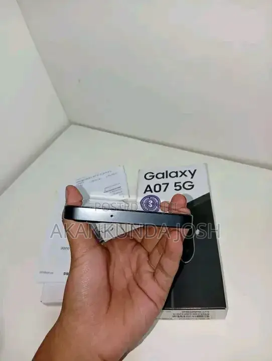 New Samsung Galaxy A07 5G 128 GB Black