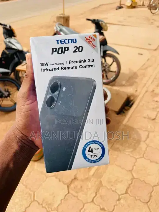 New Tecno Pop 20 128 GB Gray