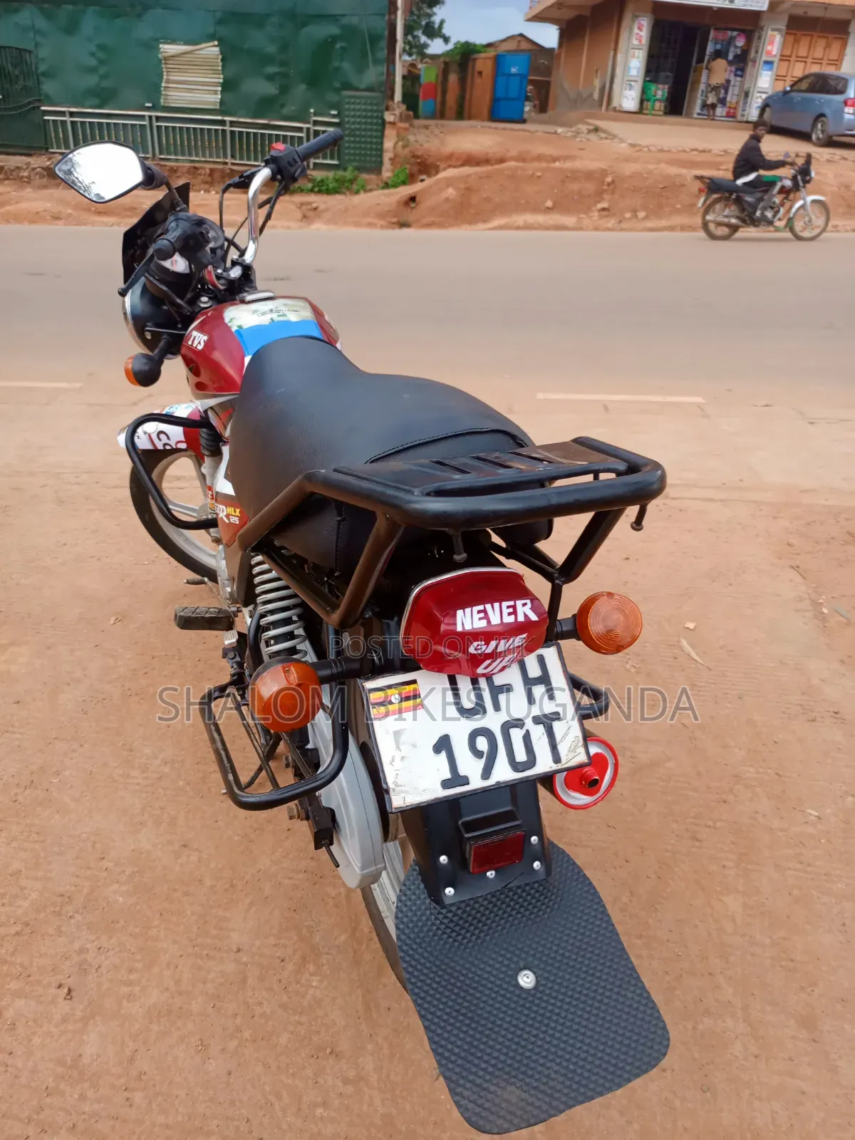 TVS HLX 125 2023 Red