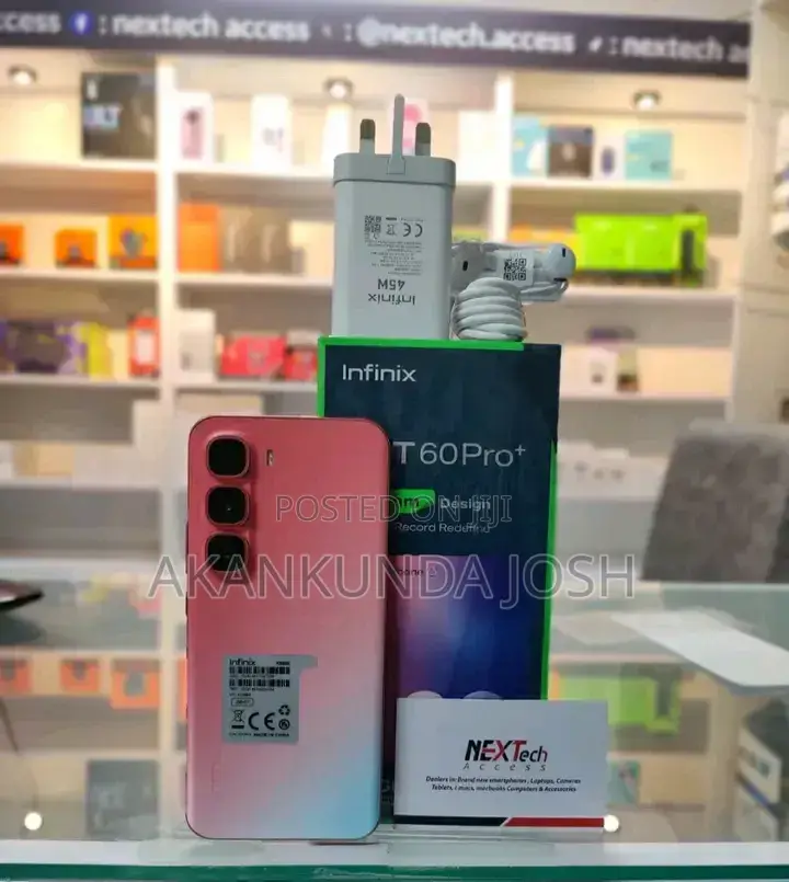 New Infinix Hot 60 Pro+ 128 GB Red