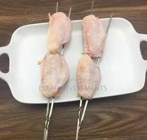 10pcs Flat Stainless Steel Kabob Skewers.