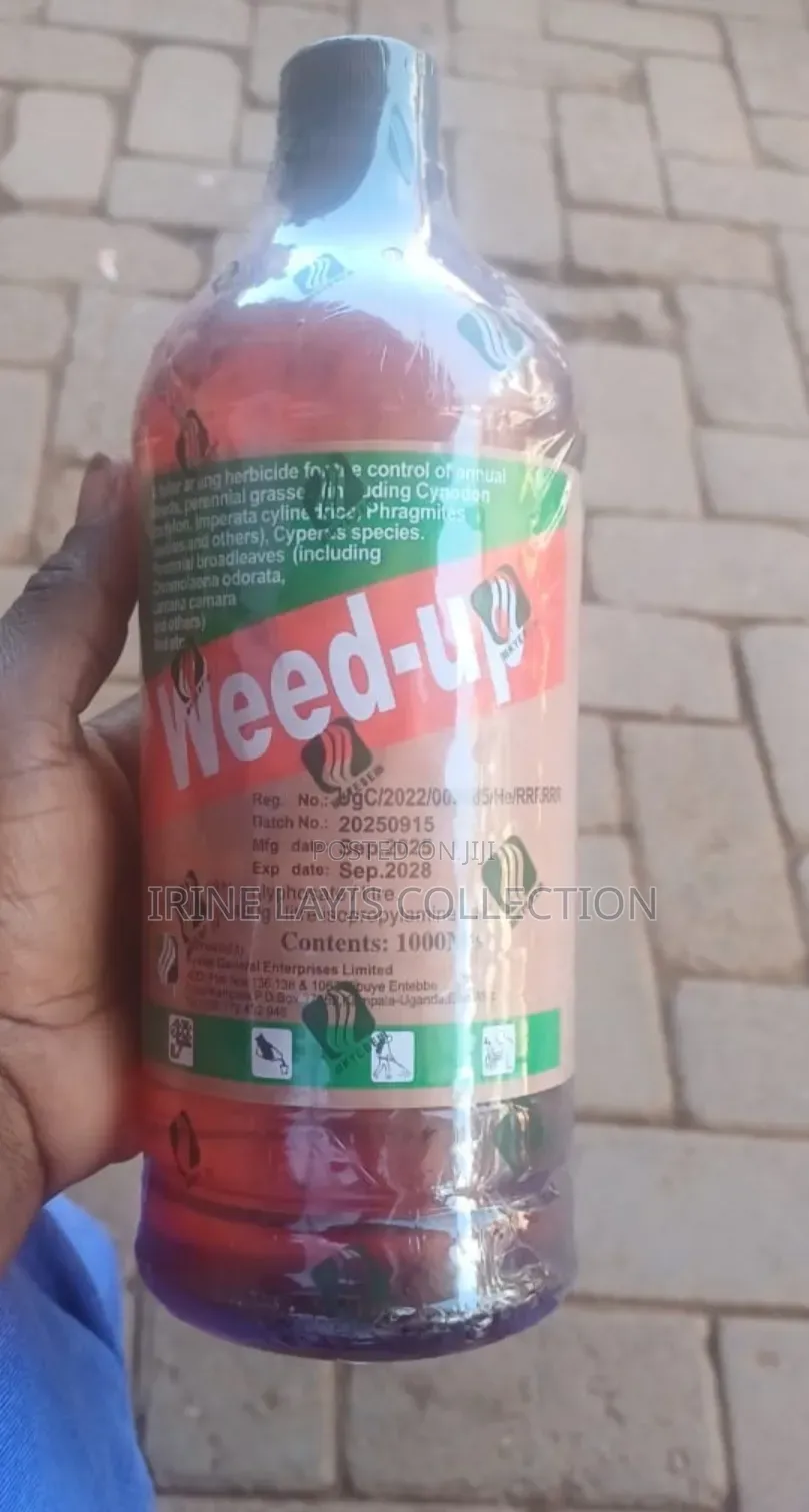 -liter Bottle Of "Weed-up," A Non-selective, Systemic Herbicide