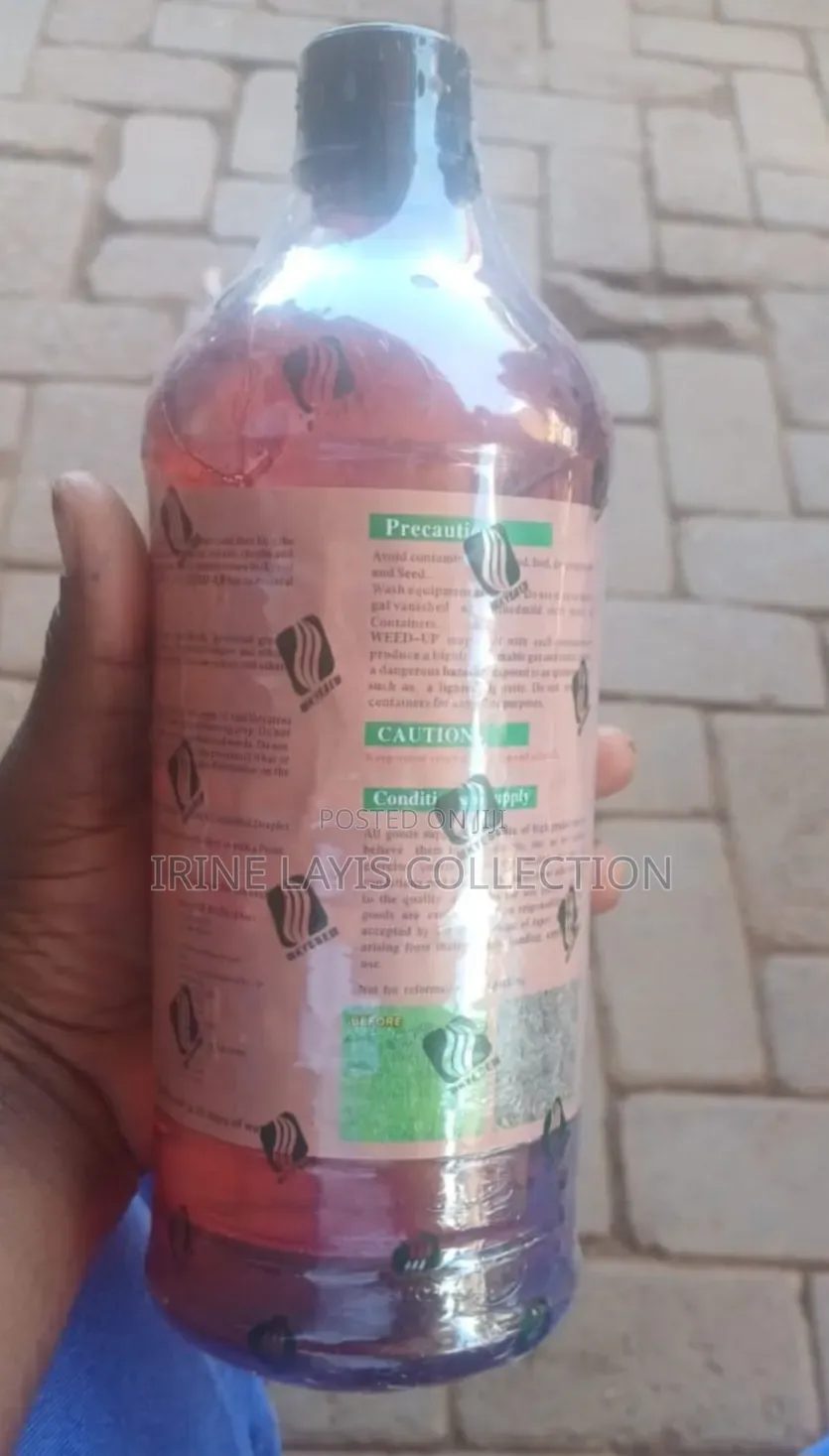 -liter Bottle Of "Weed-up," A Non-selective, Systemic Herbicide