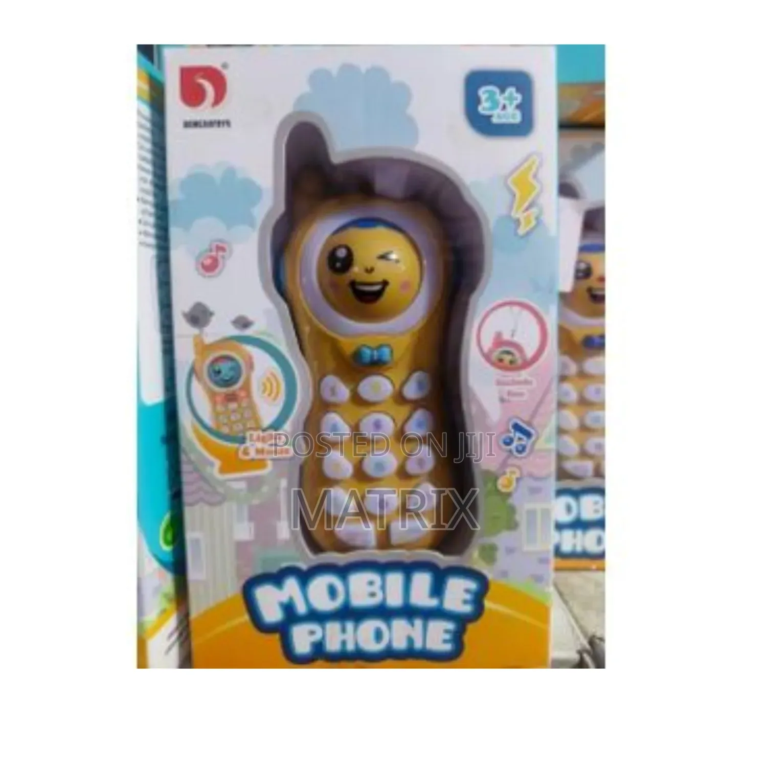 Interactive Musical Toy Mobile Phone for Toddlers