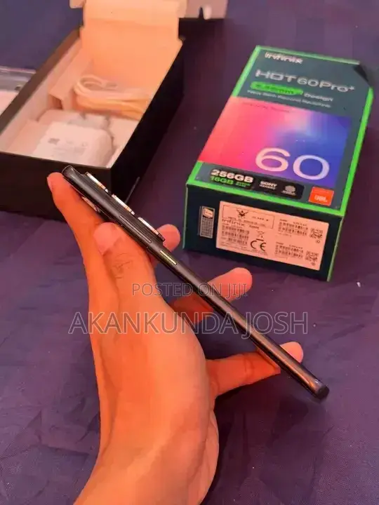 New Infinix Hot 60 Pro+ 128 GB Black