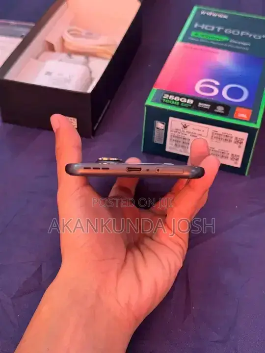 New Infinix Hot 60 Pro+ 128 GB Black