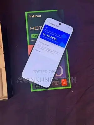 New Infinix Hot 60 Pro+ 128 GB Black