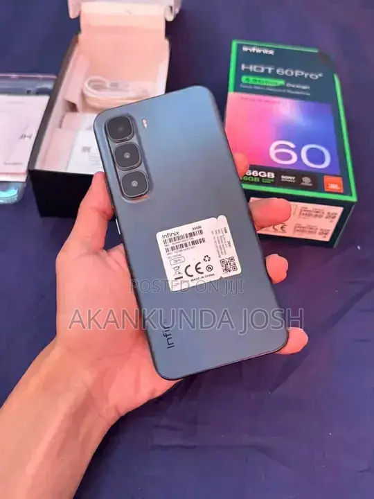 New Infinix Hot 60 Pro+ 128 GB Black