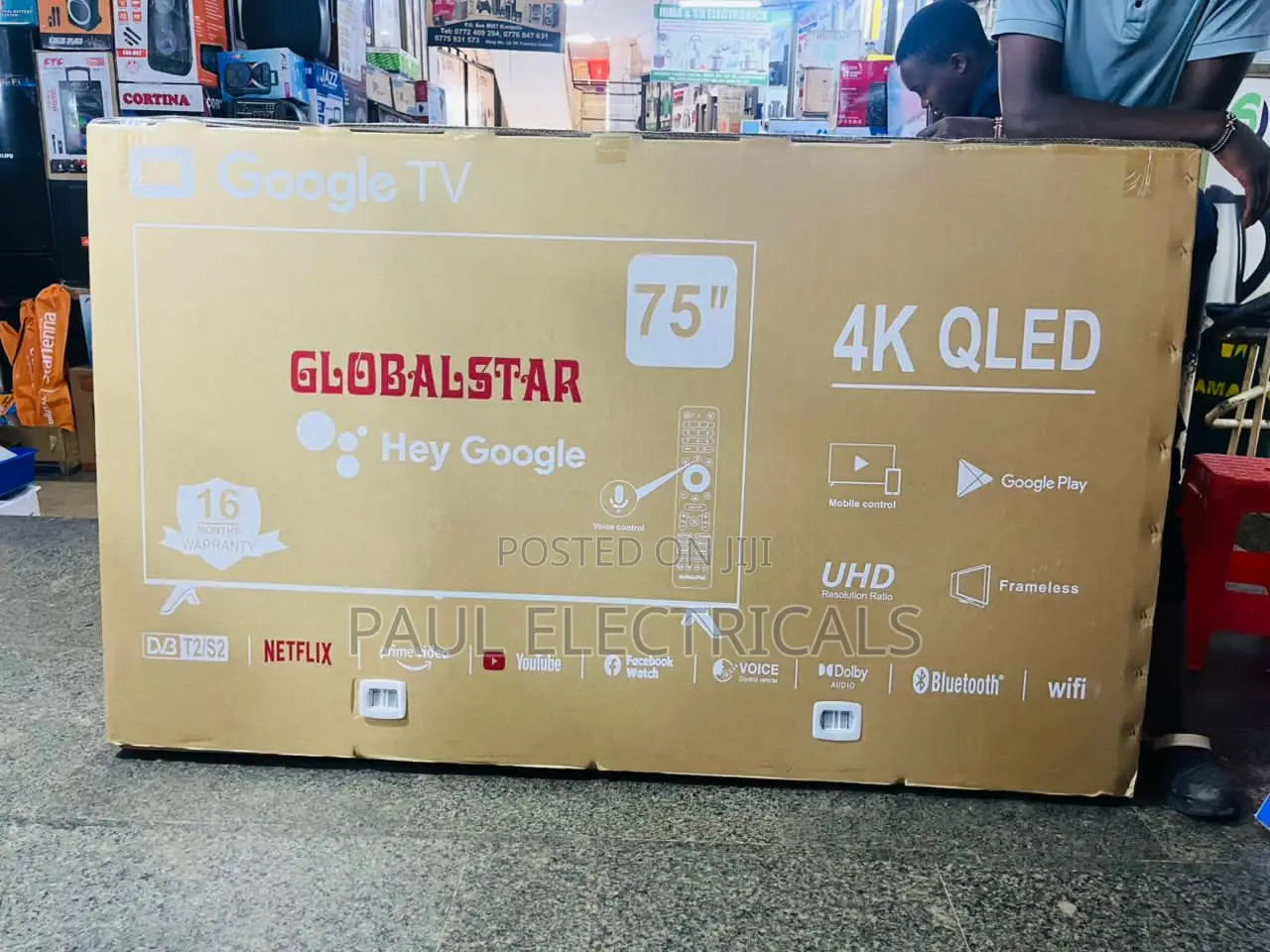 Global Star 75 Inch Qleld Tv