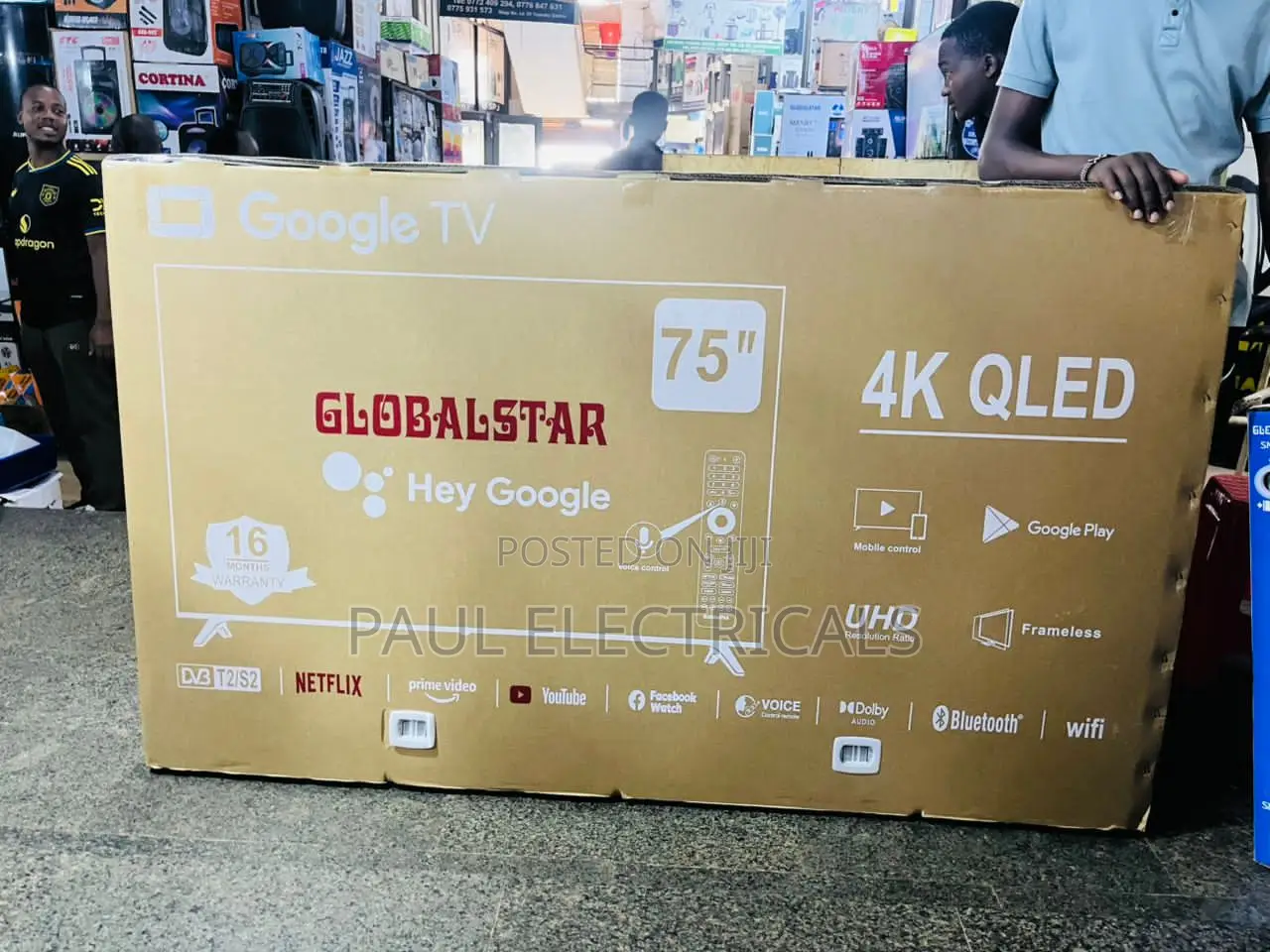 Global Star 75 Inch Qleld Tv