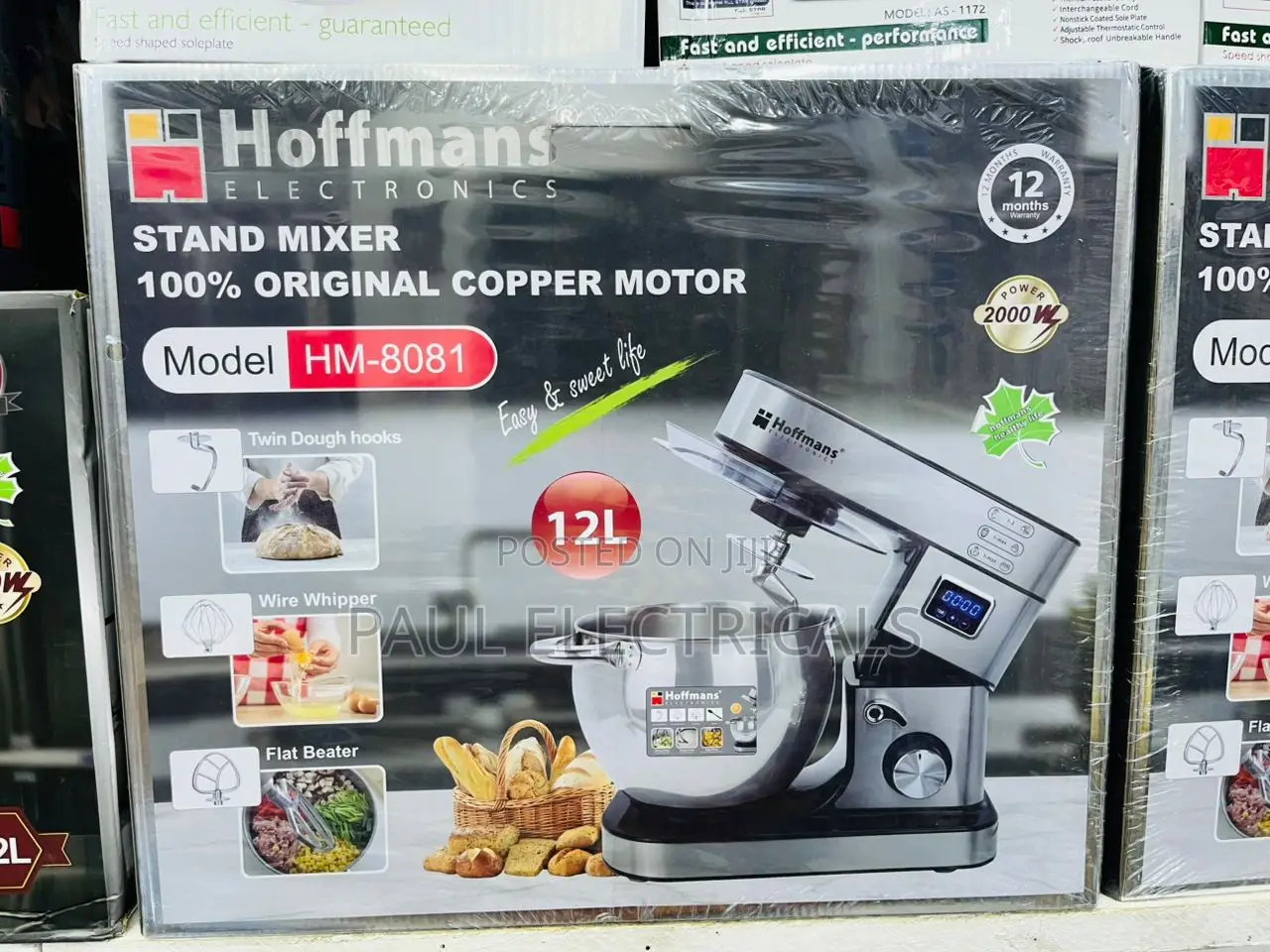 Hoffman 12l Stand Mixer