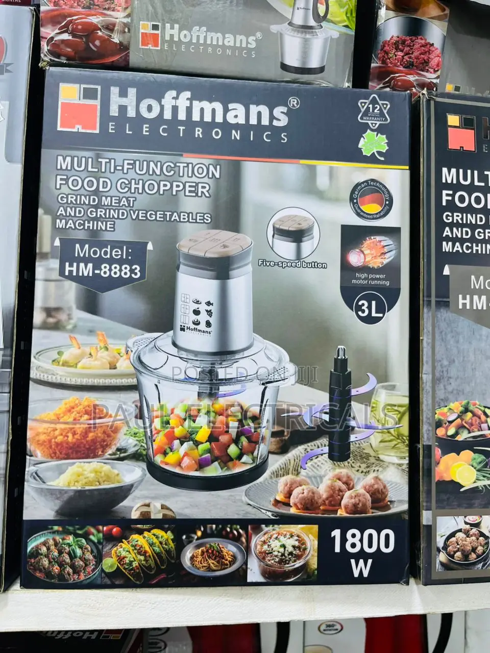 Hoffman 3l Food Chopper