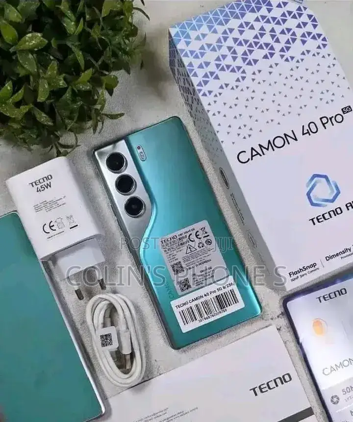 New Tecno Camon 40 Pro 4G 256 GB Green