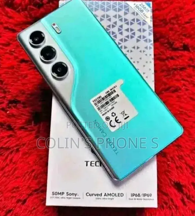 New Tecno Camon 40 Pro 4G 256 GB Green