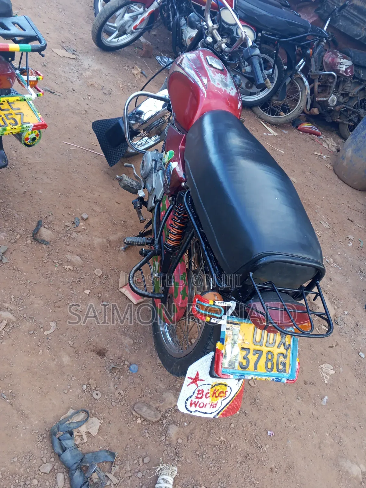 Bajaj Boxer 2008 Red