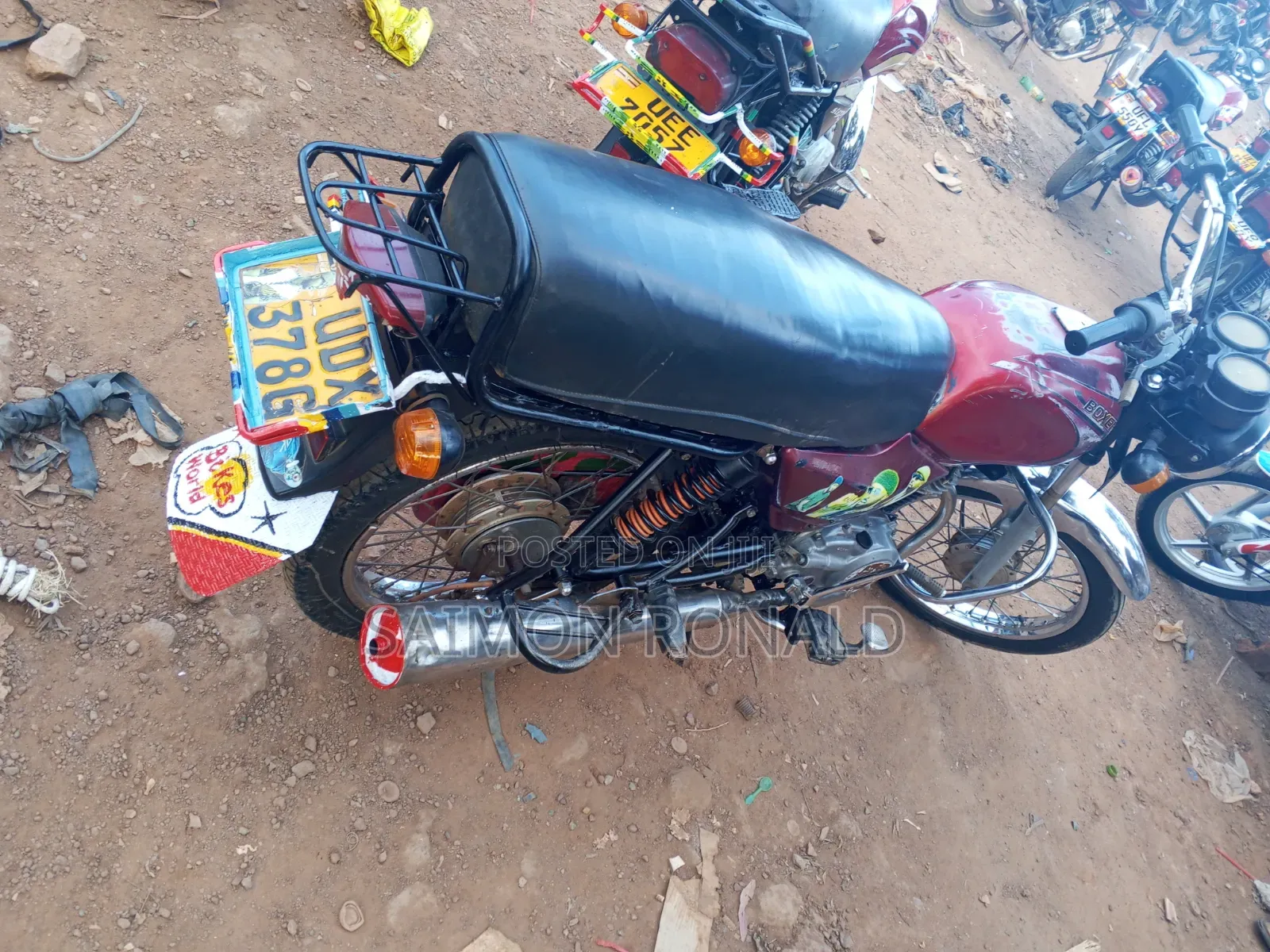 Bajaj Boxer 2008 Red