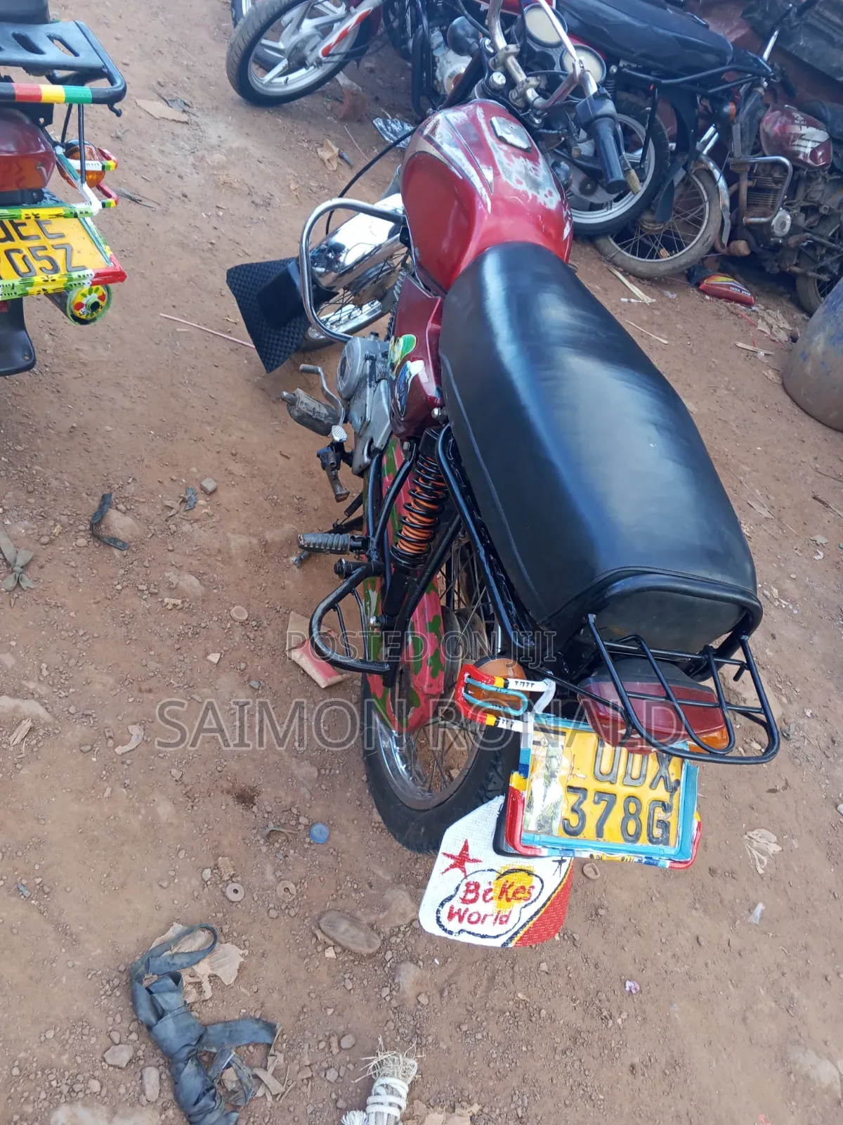 Bajaj Boxer 2008 Red