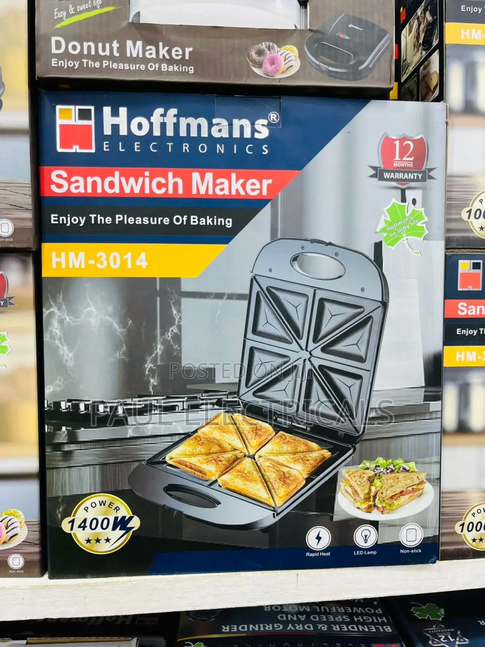 Hoffman 4 Sandwich Maker