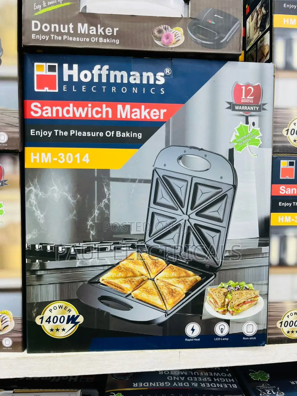 Hoffman 4 Sandwich Maker