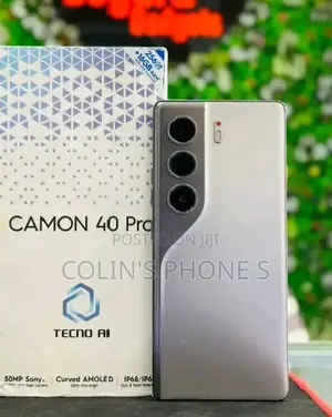 New Tecno Camon 40 Pro 5G 256 GB Gray