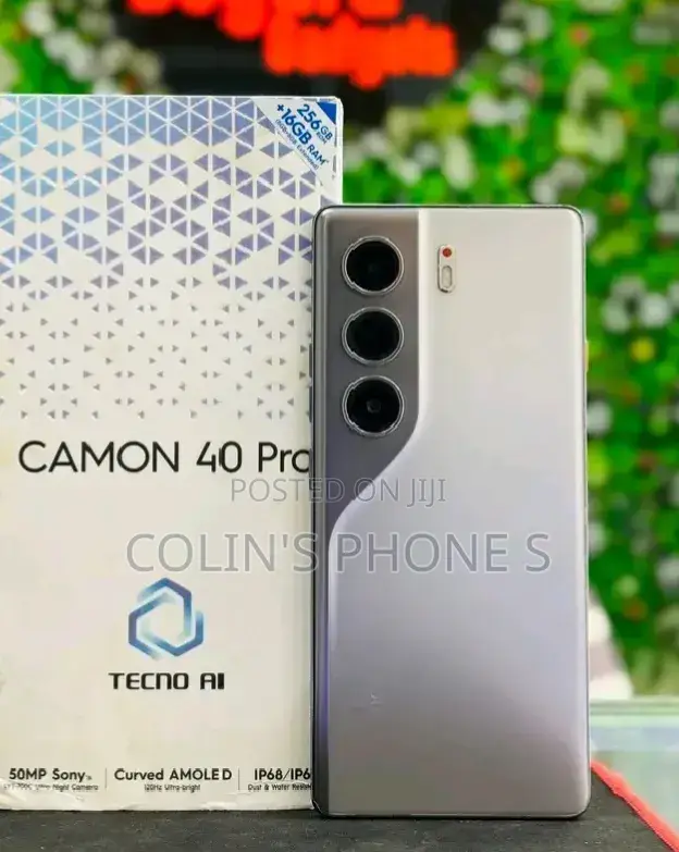 New Tecno Camon 40 Pro 5G 256 GB Gray