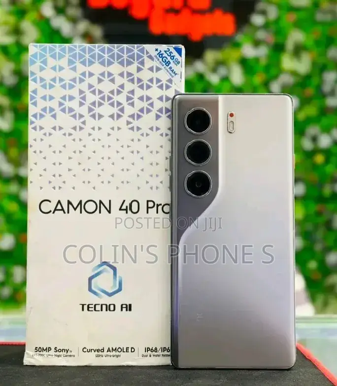 New Tecno Camon 40 Pro 5G 256 GB Gray