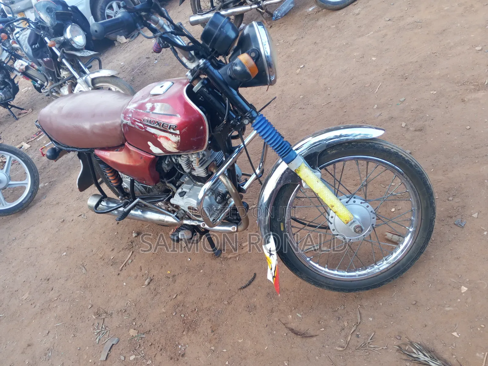 Bajaj Boxer 100 2009 Red