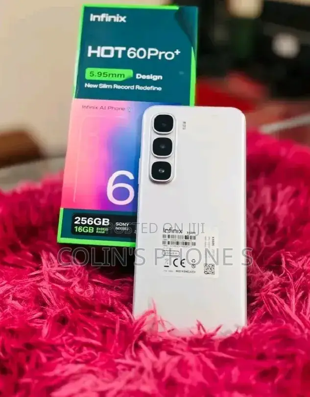 New Infinix Hot 60 Pro+ 128 GB Gray