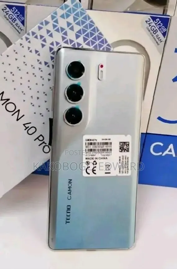 New Tecno Camon 40 Pro 5G 256 GB Blue