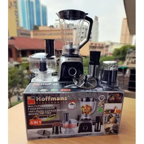 Hoffmans Powerful Commercial Food Processor With Juicer, Blender