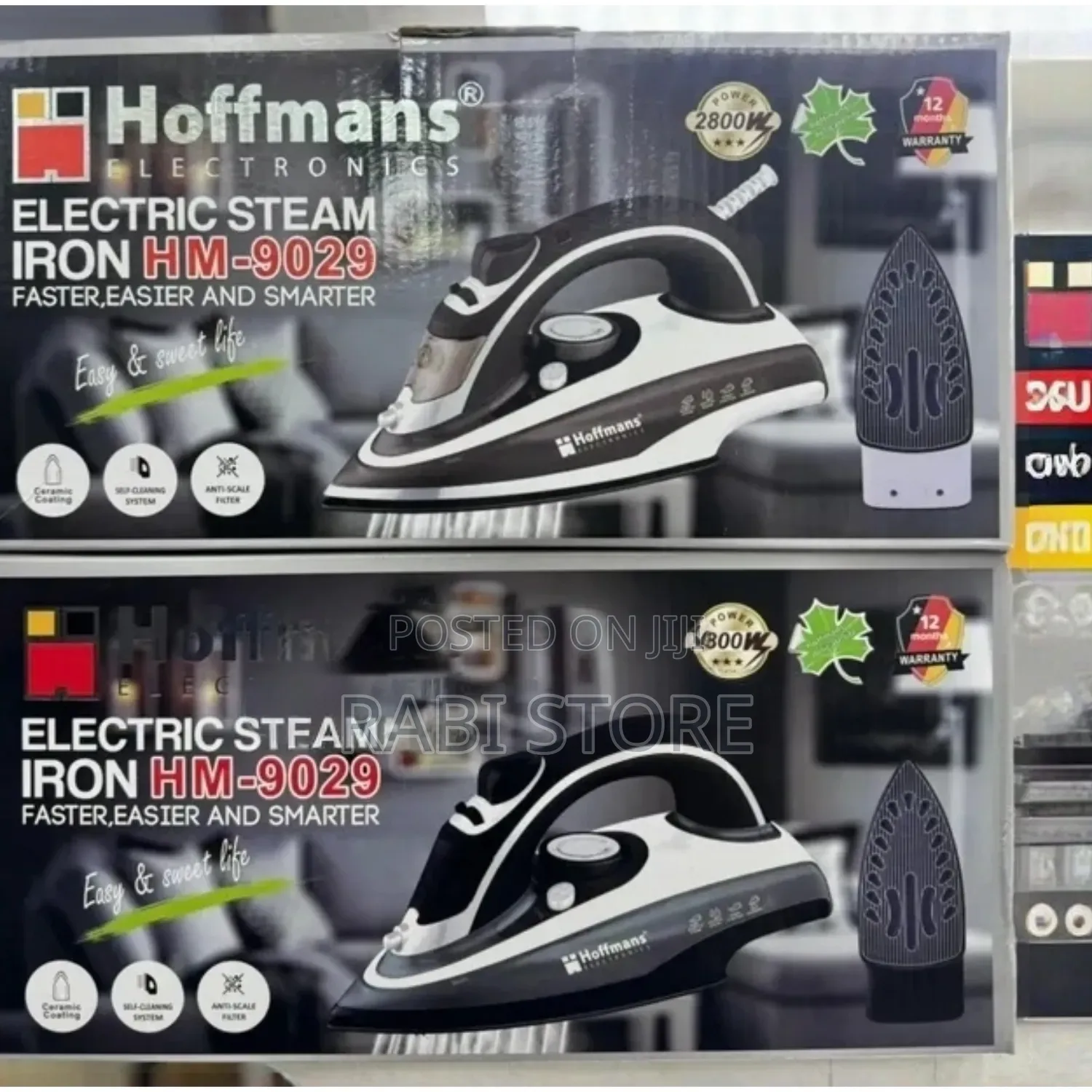 Hoffman Steam Iron Electric Steam Iron