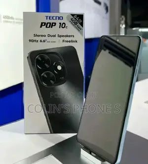 New Tecno Pop 10C 64 GB White