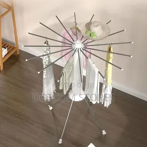 Tripod-based Octopus Clothes Drying Rack