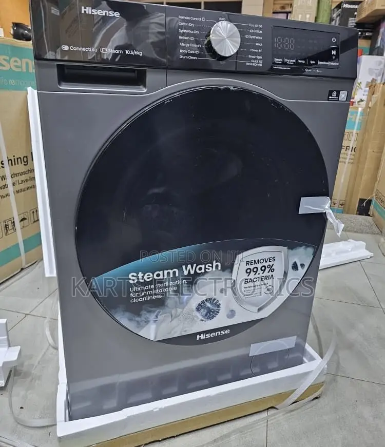 Hisense Wash and Dry 10kg Automatic Washing Machine
