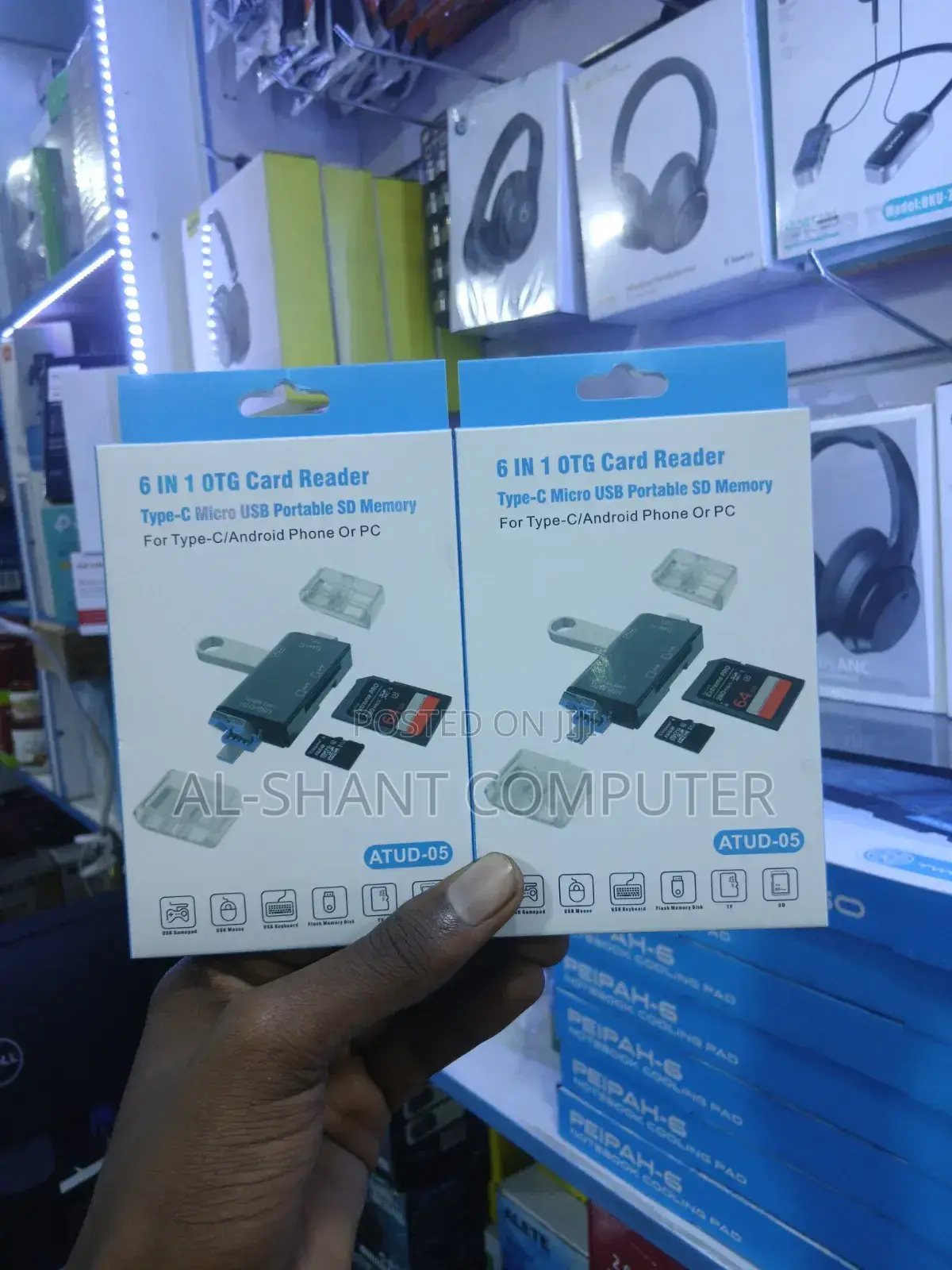 6in1 Otg Card Reader