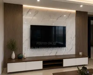 Modern PVC Wooden Wall Panel Installations