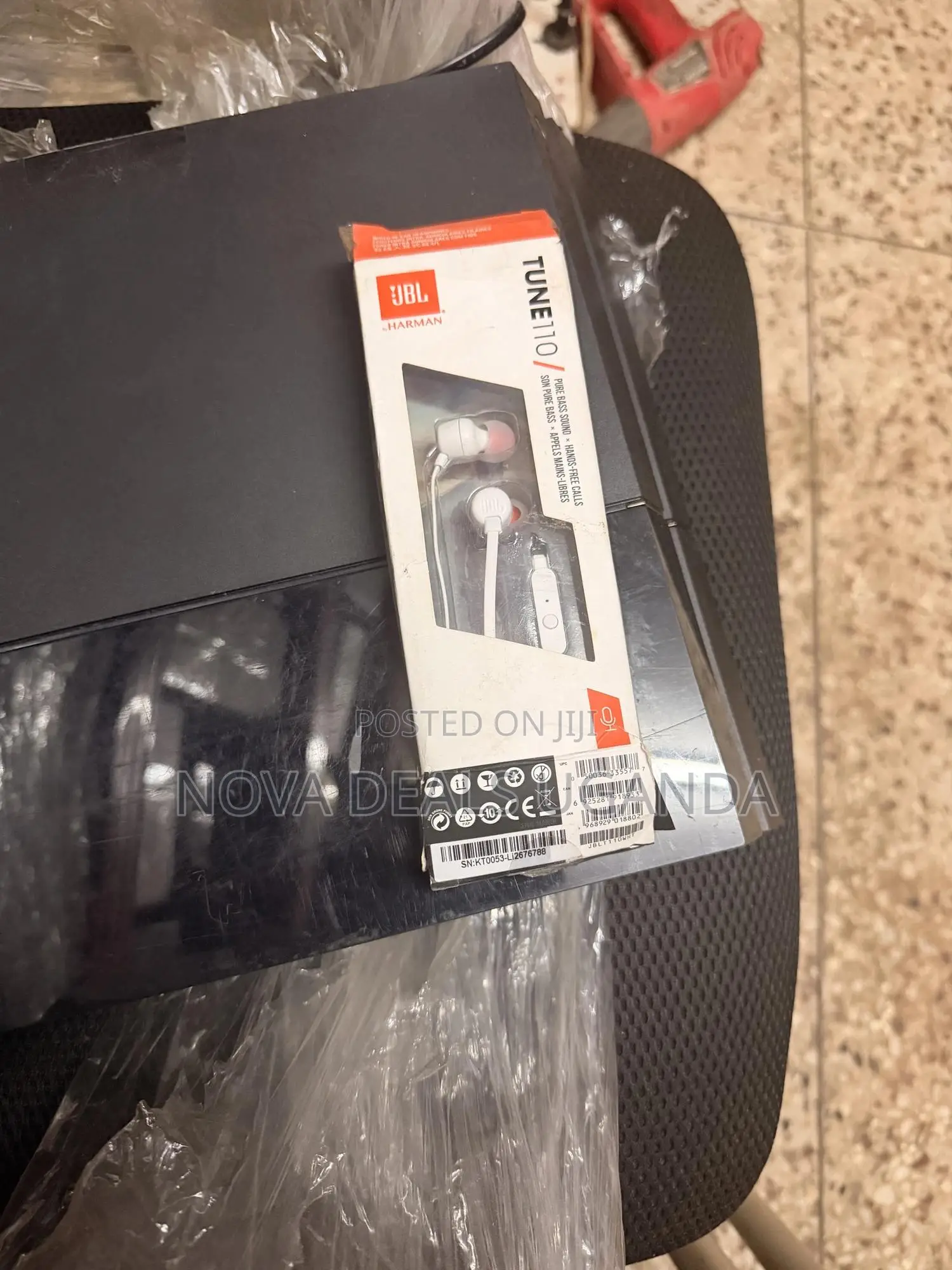 Original Jbl Tune 110 Wired Earphones Pure Bass With Mic 3.5mm