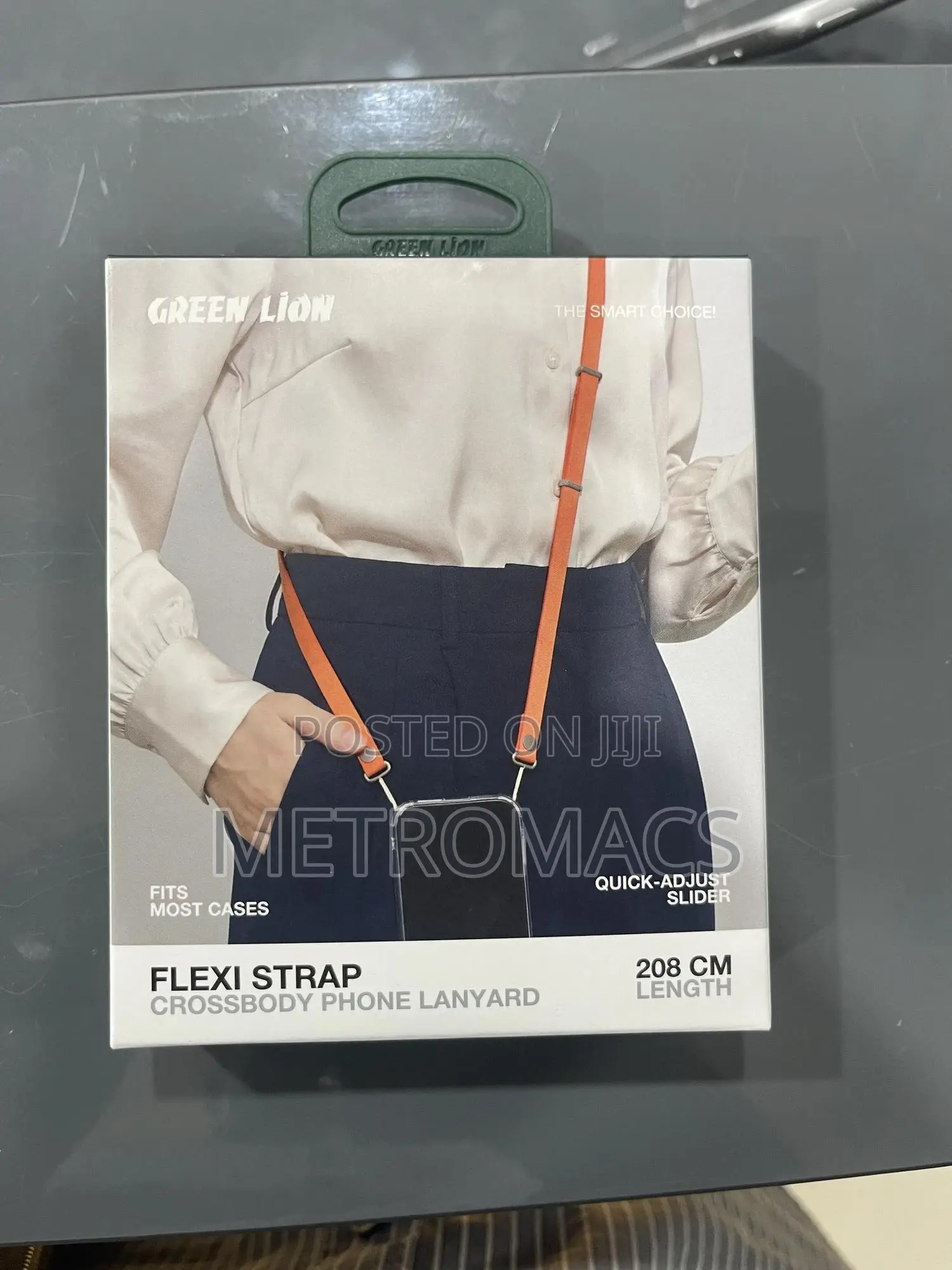 2 Meter Flexi Strap Crossbody Phone Lanyard